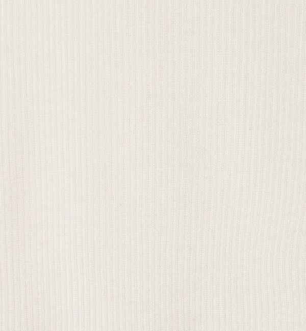 UNITED ARROWS green label relaxing「ウール シアー リブ クルーネック ニット ウォッシャブル」|ニット・セーター|