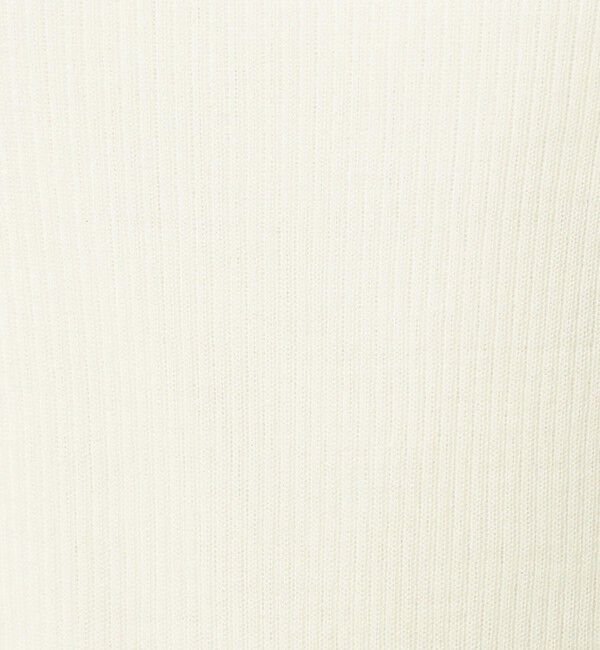 UNITED ARROWS green label relaxing「ウール シアー リブ クルーネック ニット ウォッシャブル」|ニット・セーター|