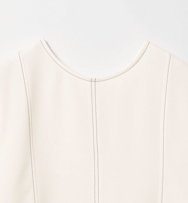 EMMEL REFINES「＜EMMEL REFINES＞EM ステッチ2WAY ジップ ブラウス」|シャツ・ブラウス|