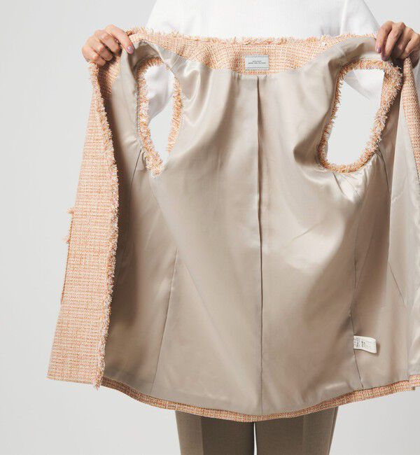 UNITED ARROWS green label relaxing「［size SHORTあり］ライト ツイードライク ジレ」|ベスト・ジレ|