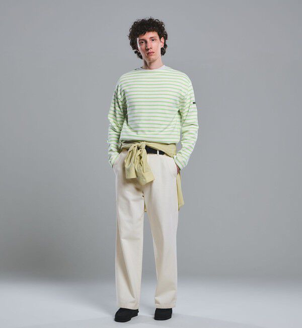 UNITED ARROWS green label relaxing「ウォッシュド ワイド デニムパンツ」|デニム|