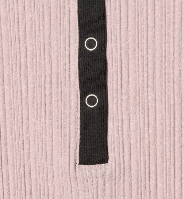 BEAUTY&YOUTH UNITED ARROWS「【WEB限定】ランダムリブ ヘンリーネック スナッププルオーバー」|Tシャツ・カットソー|