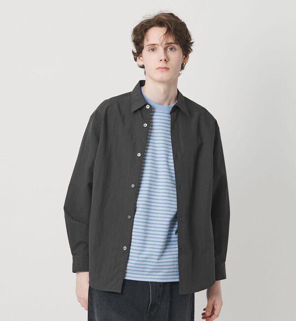 BEAUTY&YOUTH UNITED ARROWS「FLFY コットンナイロン グランデテーパード シャツ GRANDE TAPERD型 」|シャツ・ブラウス|