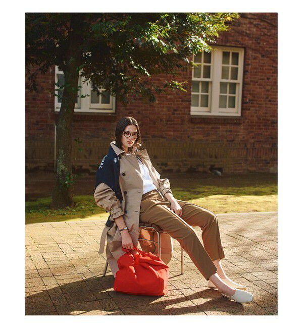 Demi-Luxe BEAMS 「AK+1 / ストレッチ パンツ」|チノ|