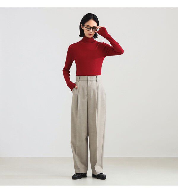 Demi-Luxe BEAMS 「リブ タートルネックニット」|ニット・セーター|
