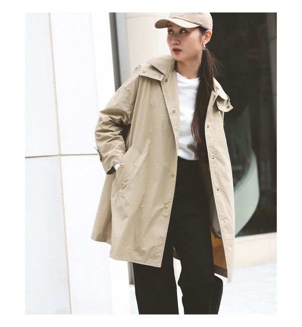 Demi-Luxe BEAMS 「Traditional Weatherwear / パッカブル MALTON フードコート」|ダッフルコート|