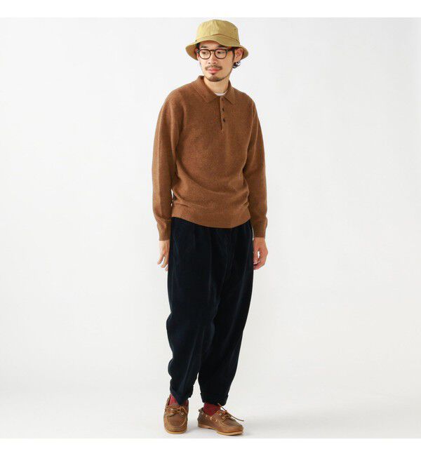 BEAMS PLUS「BEAMS PLUS / 9ゲージ ニット ポロ」|ポロシャツ|