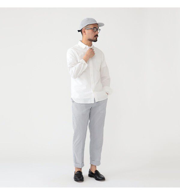 BEAMS PLUS「Round Collar Peruvian Pima」|シャツ・ブラウス|