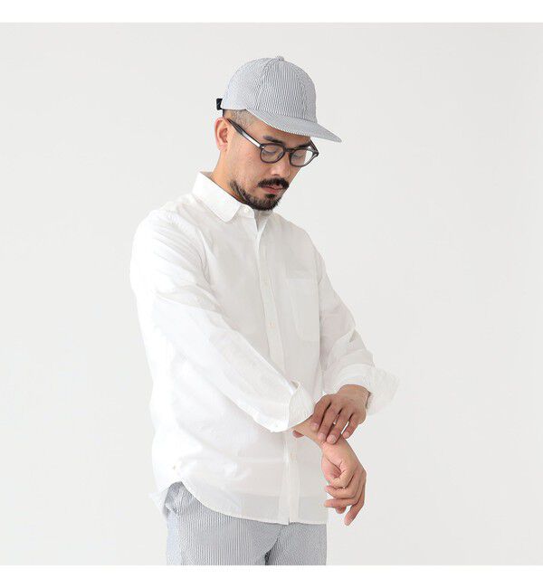 BEAMS PLUS「Round Collar Peruvian Pima」|シャツ・ブラウス|