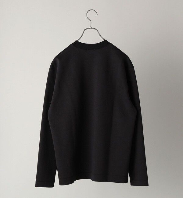SHIPS「SHIPS:  ハイゲージ クルーネック ダンボールニット 長袖Tシャツ」|Tシャツ・カットソー|