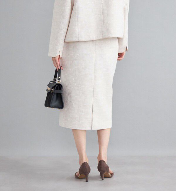 SHIPS for women「ツイードタイトスカート（セットアップ対応）◇」|タイト|