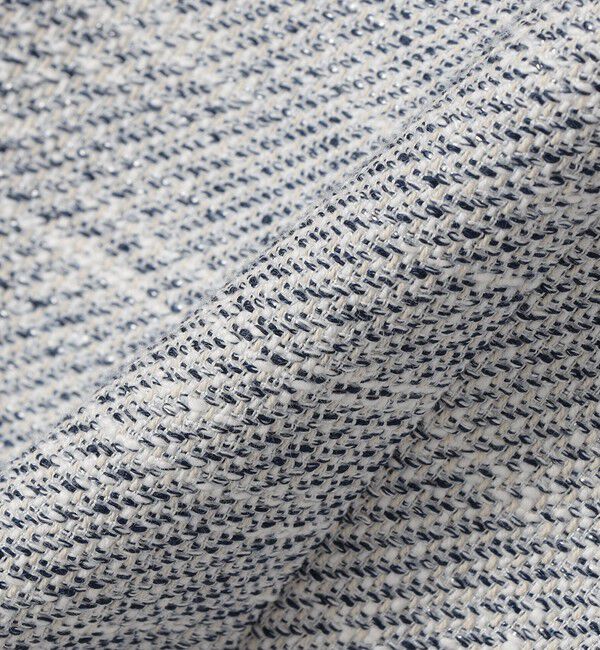 SHIPS for women「ツイードノーカラージャケット（セットアップ対応）◇」|ノーカラージャケット|