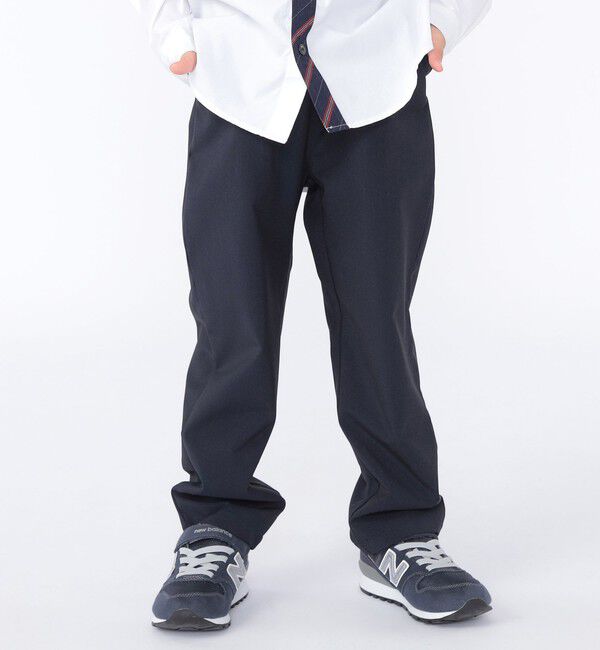 SHIPS KIDS「SHIPS KIDS:100～130cm /〈多機能〉ネイビー ストレッチ パンツ」|その他|