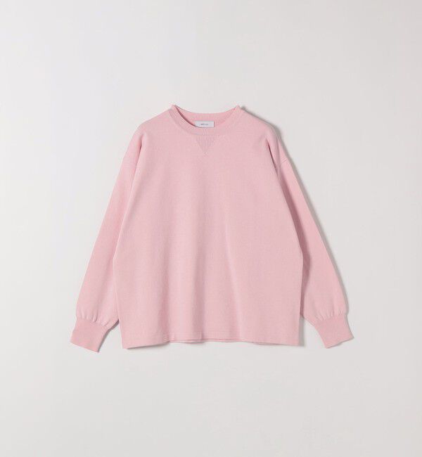 SHIPS any「SHIPS any:〈手洗い可能〉スウェットライク ニット プルオーバー」|ニット・セーター|