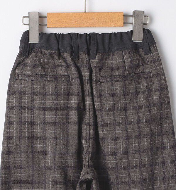 SHIPS KIDS「SHIPS KIDS:100～130cm / チェック テーパード パンツ」|その他|