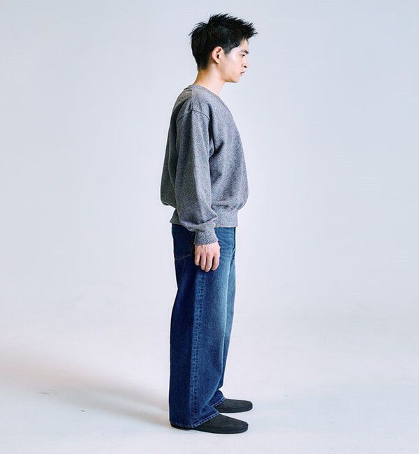 SHIPS「【City Ambient Products別注】crepuscule: LIGHT MOSS STITCH Vネックニット」|ニット・セーター|