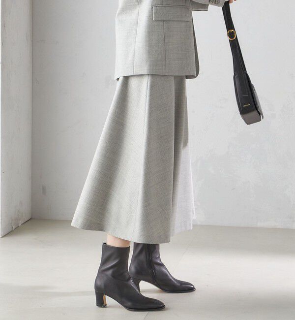 SHIPS for women「ウール ツイル フレア スカート（セットアップ対応）」|スカート|