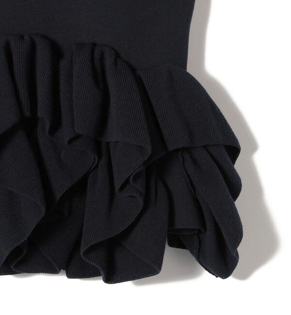 SHIPS for women「〈手洗い可能〉ペプラム フリル 2WAY ベスト」|ベスト・ジレ|