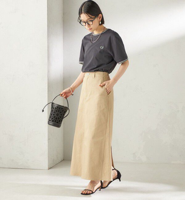 SHIPS for women「FRED PERRY:M1588 TWIN TIPPED TEE」|Tシャツ・カットソー|