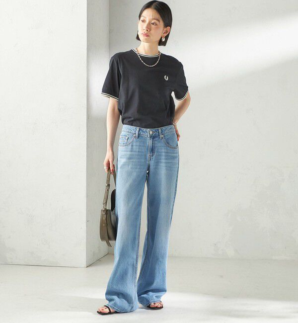 SHIPS for women「FRED PERRY:M1588 TWIN TIPPED TEE」|Tシャツ・カットソー|