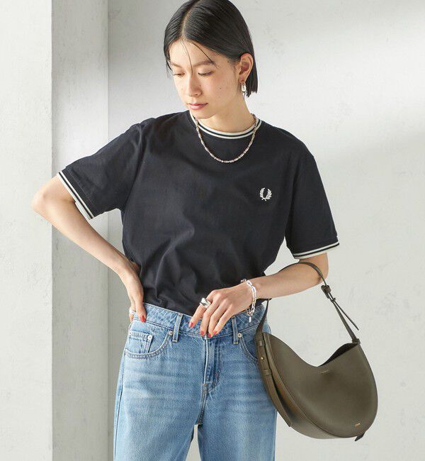 SHIPS for women「FRED PERRY:M1588 TWIN TIPPED TEE」|Tシャツ・カットソー|