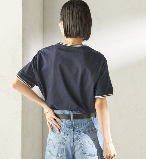 SHIPS for women「FRED PERRY:M1588 TWIN TIPPED TEE」|Tシャツ・カットソー|