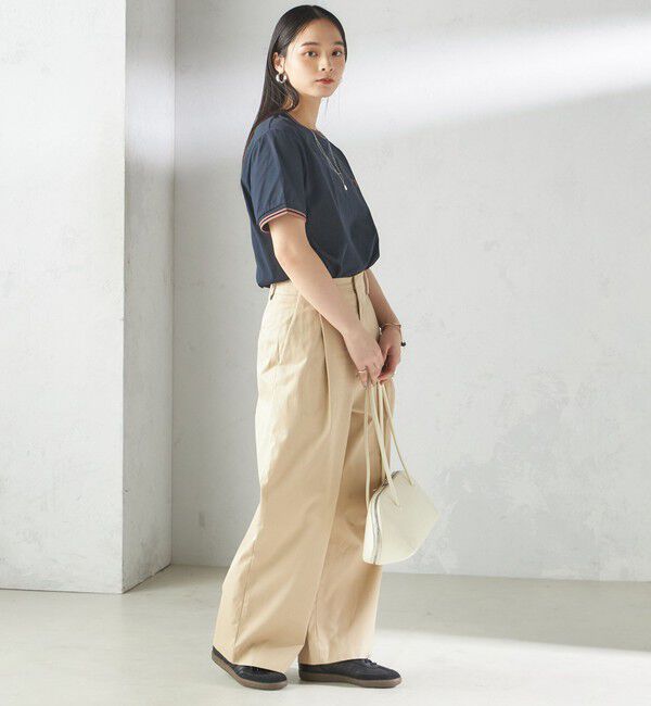 SHIPS for women「FRED PERRY:M1588 TWIN TIPPED TEE」|Tシャツ・カットソー|