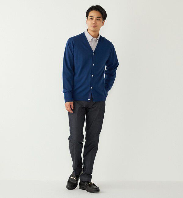 SHIPS Colors 「SHIPS Colors:〈洗濯機可能〉デニムライク チノ スラックス◇」|スラックス|