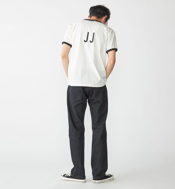 SHIPS「【SHIPS別注】THE DAY ON THE BEACH: プリント リンガー Tシャツ」|Tシャツ・カットソー|