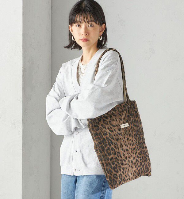 SHIPS for women「【SHIPS別注】Odub:Vネック ロゴ カーディガン」|カーディガン|