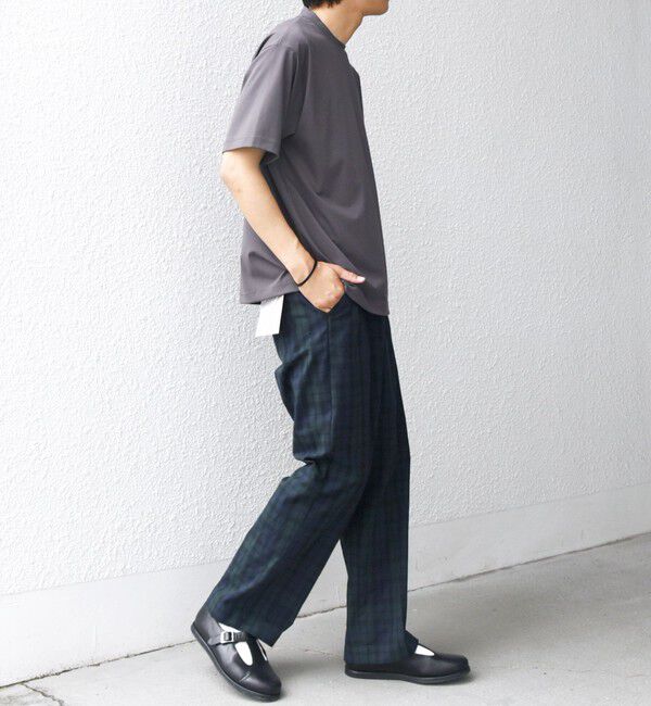 SHIPS any「SHIPS any: JAPAN MADE クリアベアスムース スロープネック ジャケット Tシャツ」|Tシャツ・カットソー|