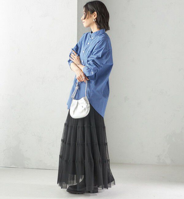 SHIPS for women「【SHIPS別注】LOGAN KNITTING MILLS:〈洗濯機可能〉チェック シャツ」|シャツ・ブラウス|