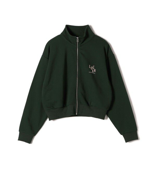 SHIPS for women「【SHIPS別注】LOGAN KNITTING MILLS:プリント ジップ プルオーバー」|スウェット・ジャージ|
