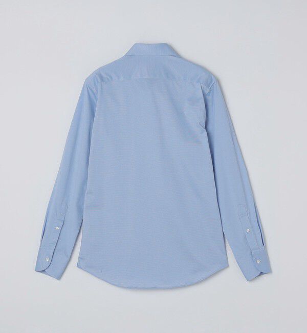 SHIPS「SHIPS: ジャージー サックス ソリッド ワンピースカラー シャツ」|シャツ・ブラウス|