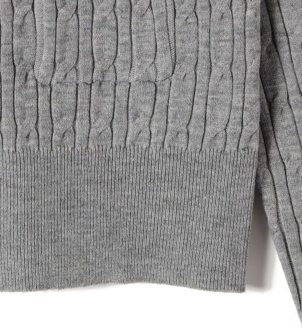 SHIPS Colors 「SHIPS Colors:〈手洗い可能〉ミニケーブル カーディガン◇」|カーディガン|