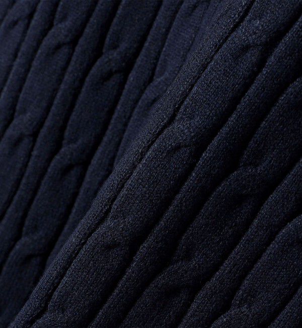 SHIPS Colors 「SHIPS Colors:〈手洗い可能〉ミニケーブル カーディガン◇」|カーディガン|