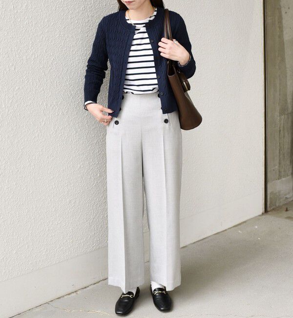 SHIPS Colors 「SHIPS Colors:〈手洗い可能〉ミニケーブル カーディガン◇」|カーディガン|