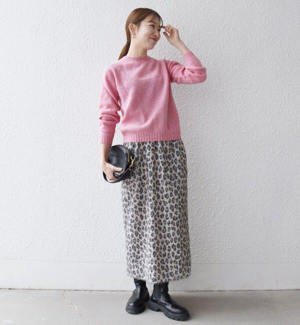 SHIPS any「【SHIPS any別注】Harley of Scotland: シェットランド クルーネック ニット 25AW」|ニット・セーター|