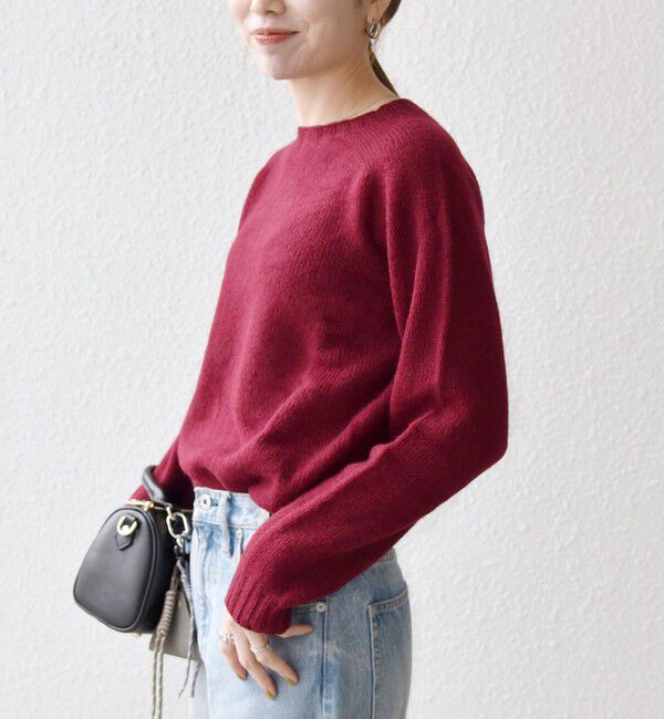 SHIPS any「【SHIPS any別注】Harley of Scotland: シェットランド クルーネック ニット 25AW」|ニット・セーター|