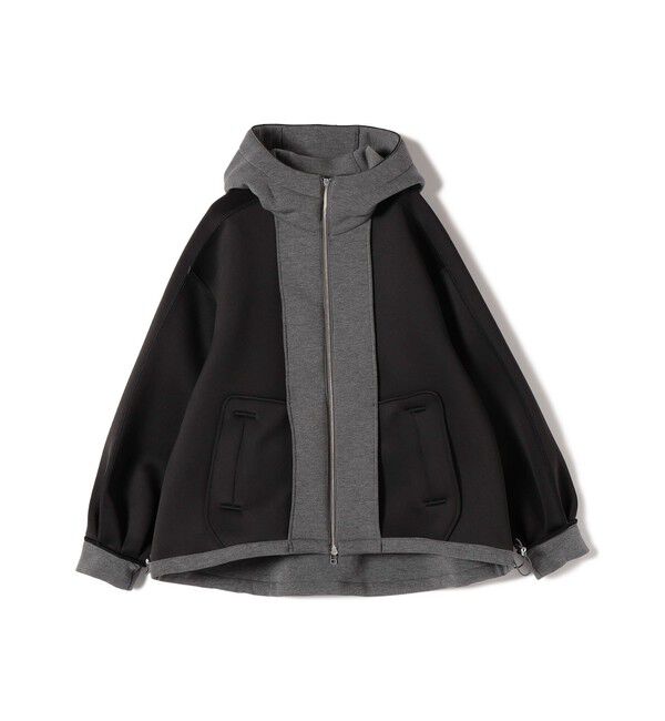 SHIPS for women「【WEB限定】〈手洗い可能〉ダンボール ダブルジップ フーディー 3」|パーカー|