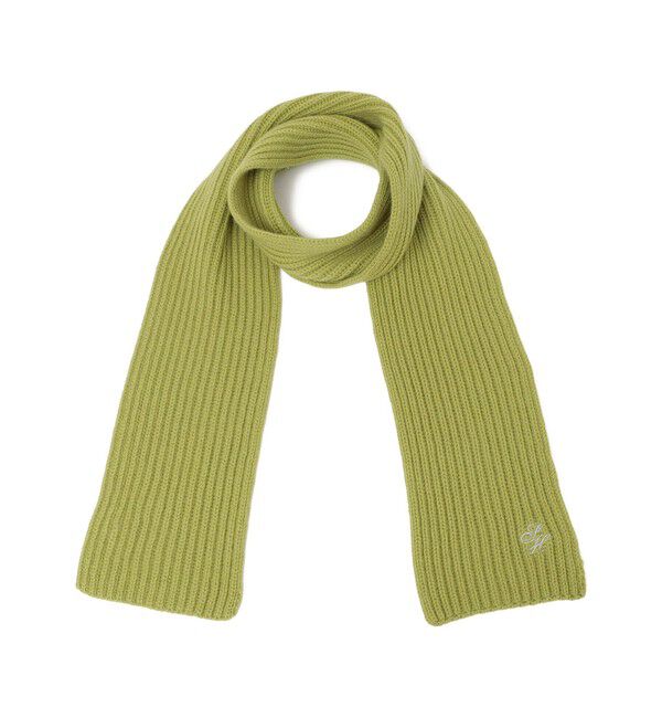 SHIPS for women「細幅 刺繍 ニット マフラー」|マフラー|