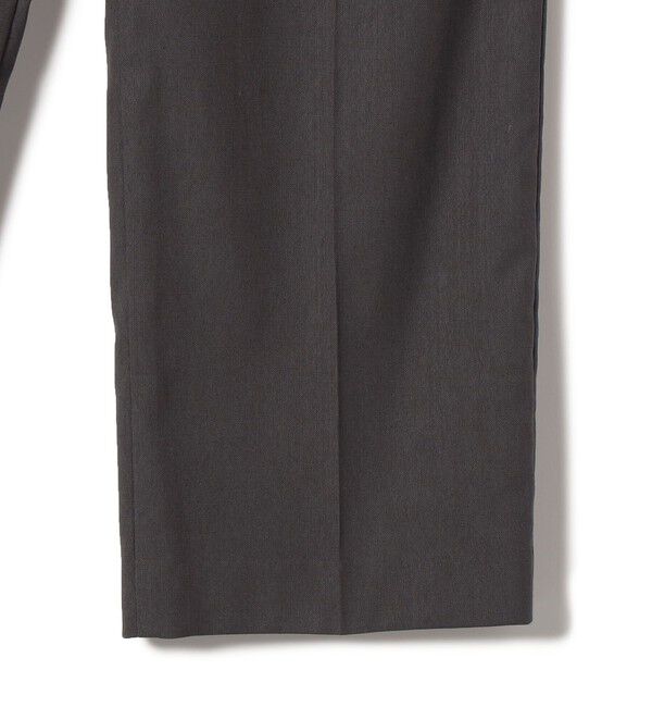 SHIPS for women「〈UVカット・吸水速乾・手洗い可能〉綿麻混 オックス 2タック ストレート パンツ」|その他|