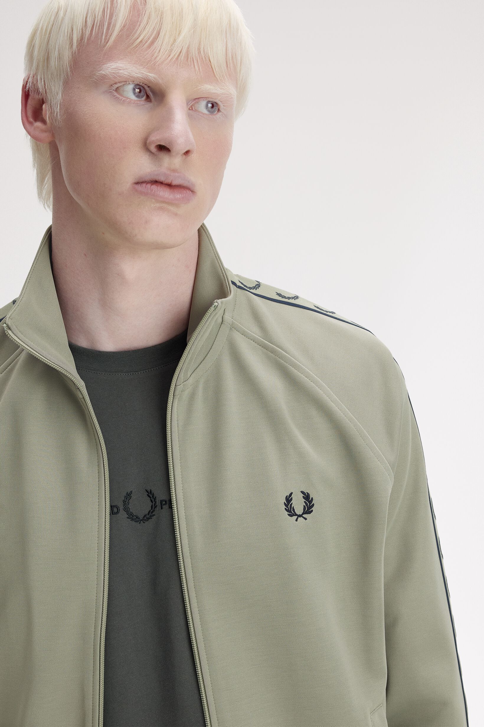 FRED PERRY 「Contrast Tape Track Jacket」|ブルゾン・スタジャン|