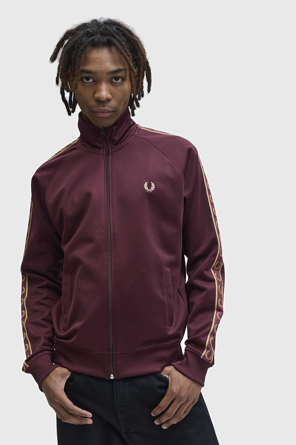 FRED PERRY 「Contrast Tape Track Jacket」|ブルゾン・スタジャン|