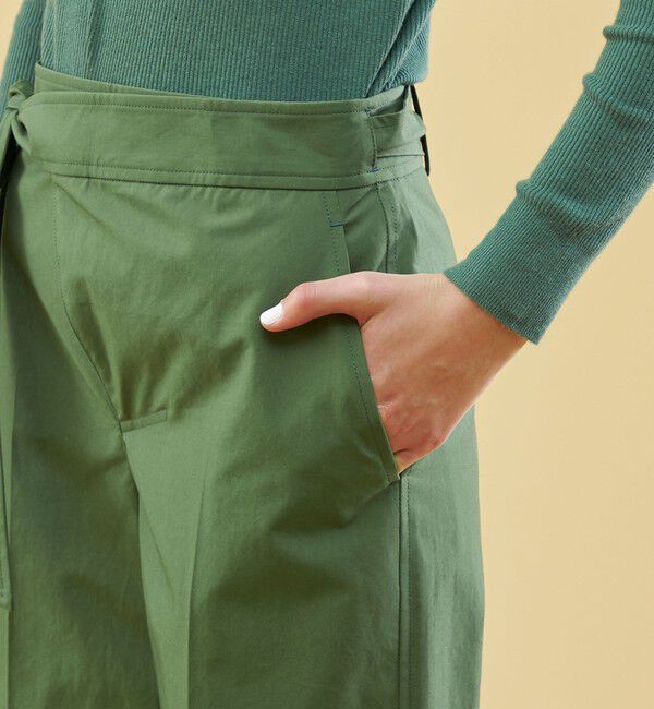 GALERIE VIE「バウンシーウェザー ラップパンツ」|その他|