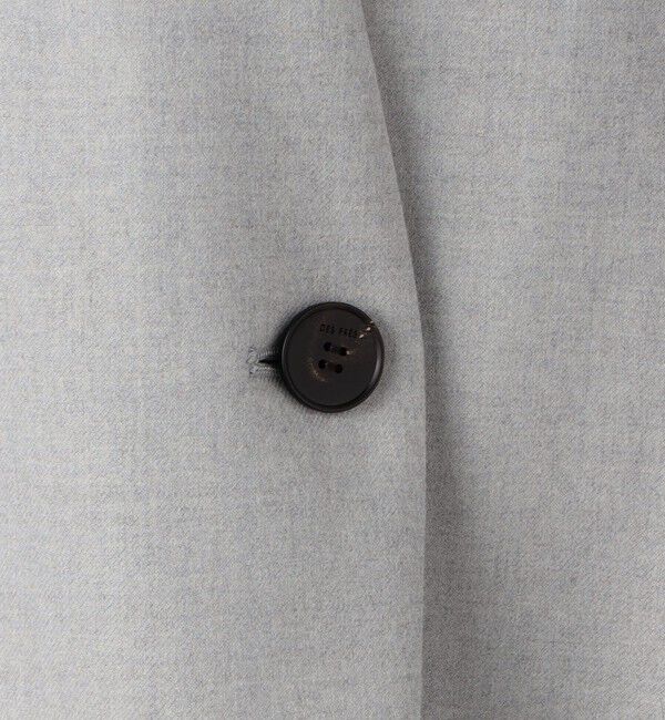 DES PRES「フランネルウールストレッチ ノーカラージャケット」|ノーカラージャケット|