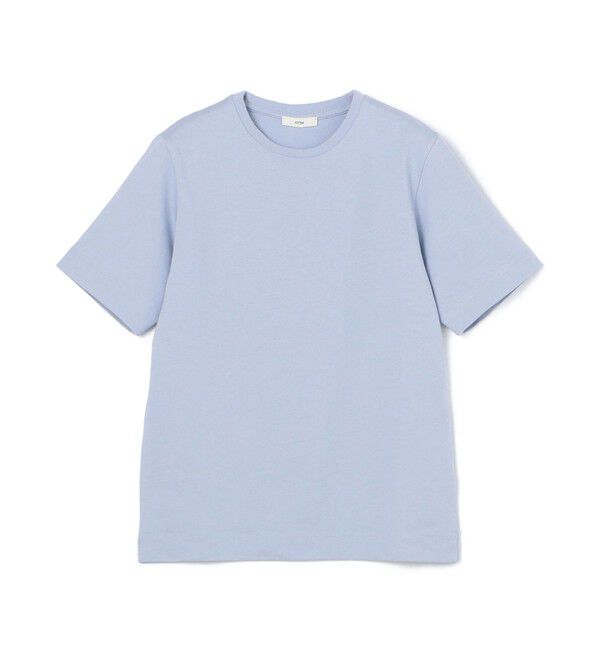 TOMORROWLAND BUYING WEAR「【別注】ATON クルーネックTシャツ」|Tシャツ・カットソー|61 ライトブルー