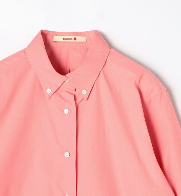 BACCA「コットンタイプライター ボタンダウンシャツ」|シャツ・ブラウス|
