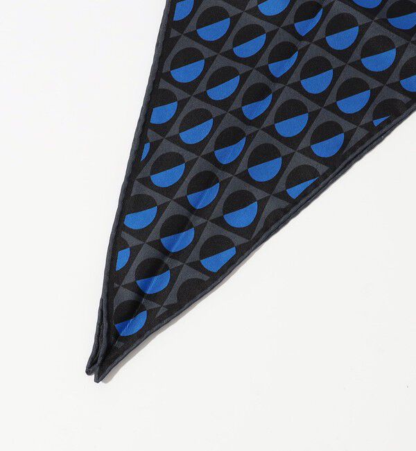 TOMORROWLAND GOODS「TOMORROWLAND ジオメトリック柄 シルクスカーフ」|バンダナ・スカーフ|