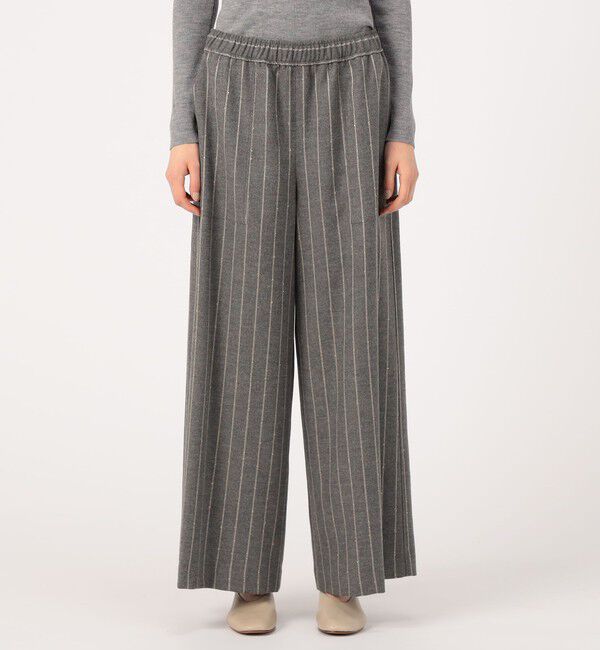 GALERIE VIE「ノーブルフラノ イージーワイドパンツ」|その他|